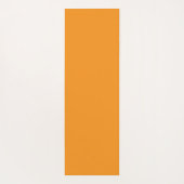 Orange Namaste Yoga Mat Yogamatte (Rückseite)