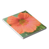 Orange Nasturtium Blume Notepad Notizblock (angewinkelt)