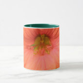 Orange Nasturtium Blume Tasse (Zentrum)
