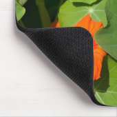 Orange Nasturtium Mouse Pad Mousepad (Ecke)