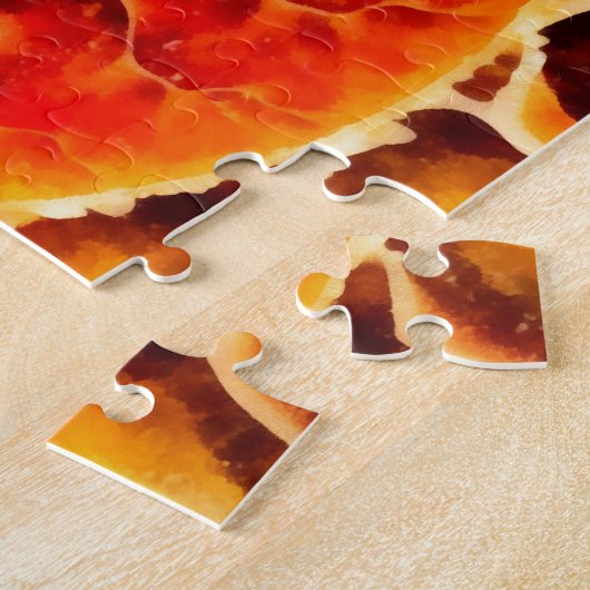 Orange Nautilus Puzzle (Seite)