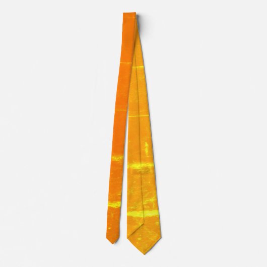 Orange Neck Tie Krawatte (Rückseite)