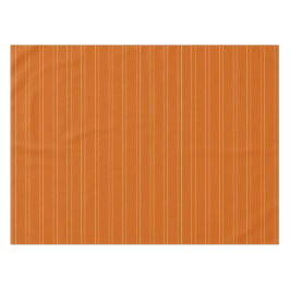 Orange, neutrale, doppelreife Baumwolle Tischdecke