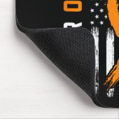 Orange Niece Multiple Sklerose Frau Flag Geschenke Mousepad (Ecke)