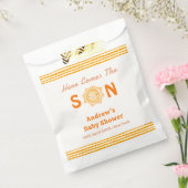 Orange Niedlich kommt hier die Son Baby Dusche Geschenktütchen (Versiegelt)