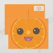 Orange Not Banana Postkarte (Vorne/Hinten)