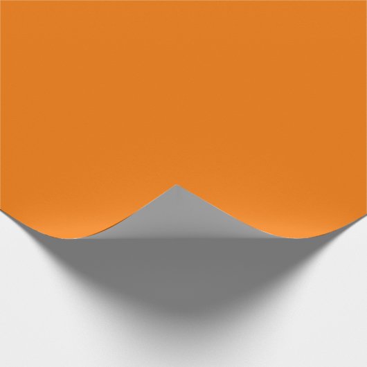 Orange nr.1, Orangefarbenes Packpapier (Ecke)