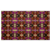 Orange Nutmeg Lilly Fabric Stoff (Fat Quarter (45,7 x 55,9 cm))