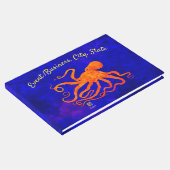 Orange Octopus - Gästebuch (Ecke)