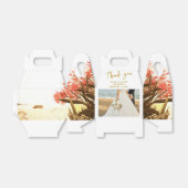 Orange Oleander Blume Foto Wedding Danke Geschenkschachtel (Ungefaltet)