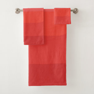Orange Ombre Bad-Tuch-Set Badhandtuch Set