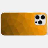 Orange ombre geometrisches Muster Case-Mate iPhone Hülle (Rückseite (Horizontal))