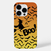 Orange Ombre Halloween Phone Case (Rückseite)