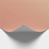 Orange Ombre Pattern Geschenkpapier (Ecke)