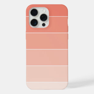 Orange Ombré Streifen iPhone 15 Pro Max Hülle