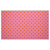 Orange on Pink Polka Dots Design Stoff (Fat Quarter (45,7 x 55,9 cm))