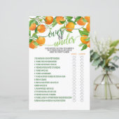 Orange - Orange (Stehend Vorderseite)