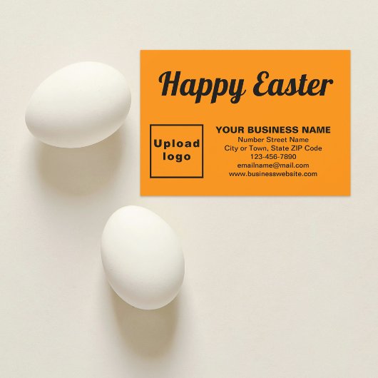 Orange Orange Business Flat Grußkarte Karte