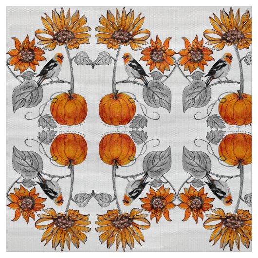 Orange Orange Fabric Stoff (Muster)