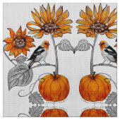 Orange Orange Fabric Stoff (Nahaufnahme)