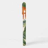 Orange Orchard – Hand-Drawn Citrus Fruit iPhone Hülle (Linke Seite)