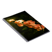 Orange Orchid Notizblock (Rechte Seite)
