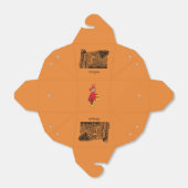 Orange Oregon "Take Out Favor Box" Geschenkschachtel (Ungefaltet)