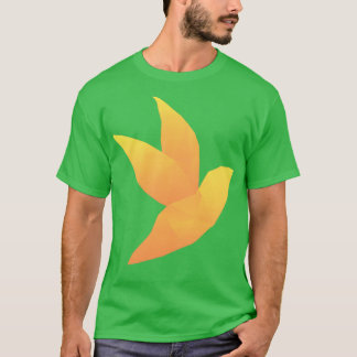 Orange Origami T-Shirt