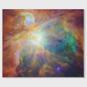 Orange Orion Nebula Hubble Astronomie-Weltraum Geschenkpapier (Flach)
