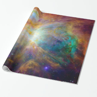 Orange Orion Nebula Hubble Astronomie-Weltraum Geschenkpapier