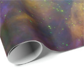 Orange Orion Nebula Hubble Astronomie-Weltraum Geschenkpapier (Rolleneckpunkt)