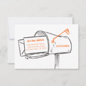 Orange our new Address Mailbox Moving (Vorderseite)