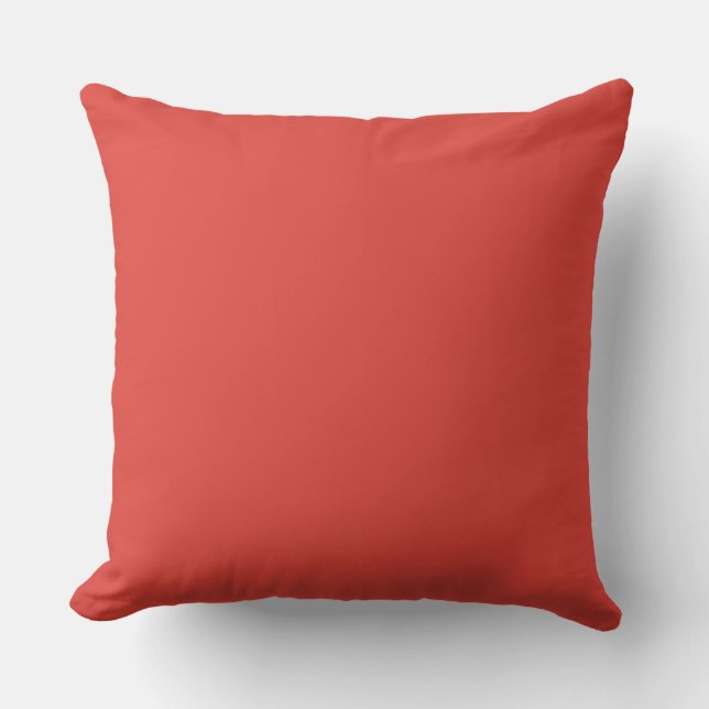 Orange Outdoor Pillow Kissen (Vorderseite)