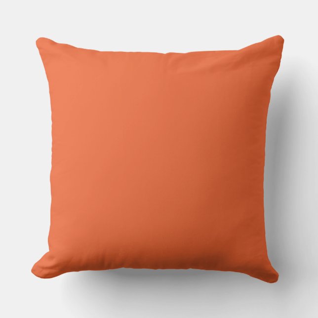 Orange Outdoor Pillow Kissen (Vorderseite)