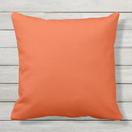 Orange Outdoor Pillow Kissen