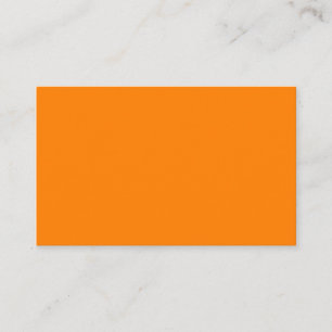 Orange Ozeanien-Visitenkarte Visitenkarte