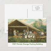 Orange Packing Gebäude Postkarte (Vorne/Hinten)