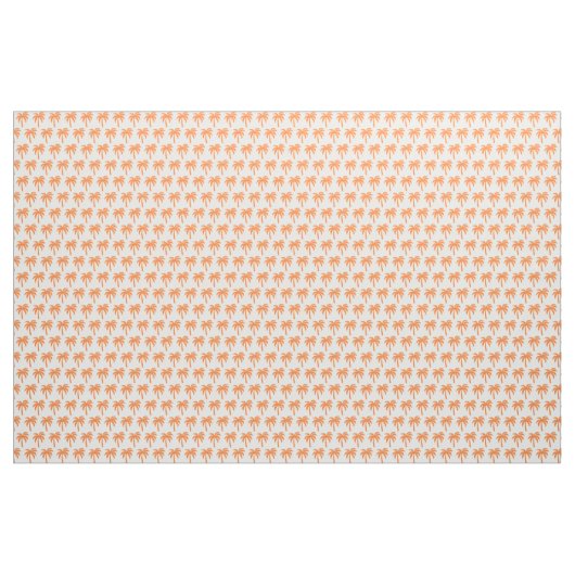 Orange Palme-Gewebe Stoff (Yard (91,4 cm))