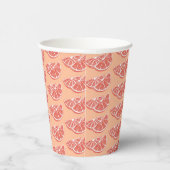 Orange Pappbecher (Rechts)