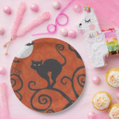 Orange Pappteller (Party)