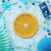Orange Pappteller (Party)