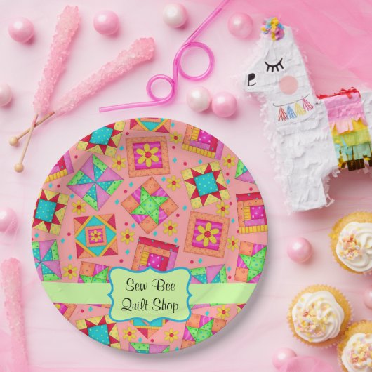 Orange Pappteller (Party)