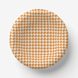 Orange Pappteller