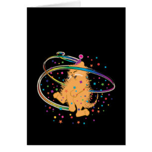 Orange Party Cat Rocking Out