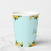 Orange Party Frucht Fresh Baby Pappbecher (Rechts)