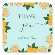 Orange Party Frucht Frische Babydusche Geschenk