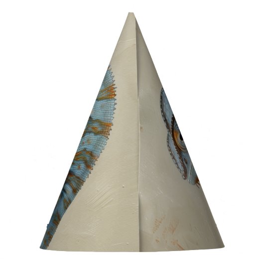 Orange - Party Hat Partyhütchen (Rückseite)