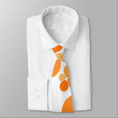 Orange Party Krawatte (Gebunden)