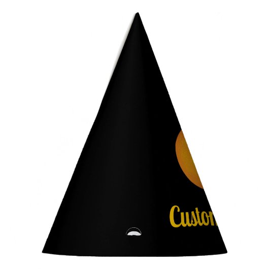 Orange Partyhütchen (Links)