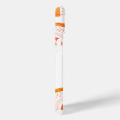 Orange Pastel Rainbow Personalisiertes Muster Case-Mate iPhone Hülle (Rückseite / Rechts)